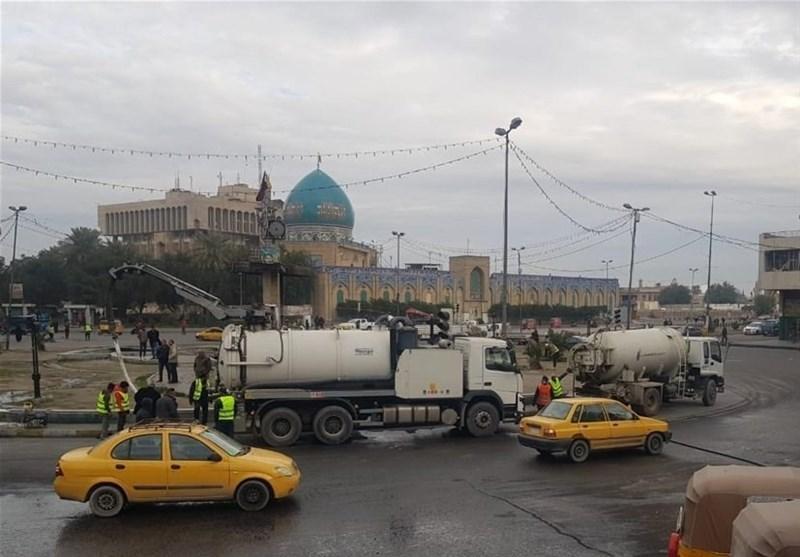 کرونا، بازداشت بیش از 19هزار نفر در بغداد به خاطر نقض منع کرونا، بازداشت بیش از 19هزار نفر در بغداد به خاطر نقض منع آمدوشد