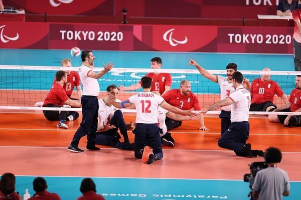 قهرمانی والیبال نشسته در توکیو 2020، تک طلای تیمی پارالمپیک