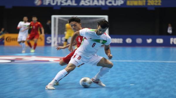 خلاصه بازی یک چهارم نهایی جام ملت های فوتسال آسیا، ایران 8 ، ویتنام یک